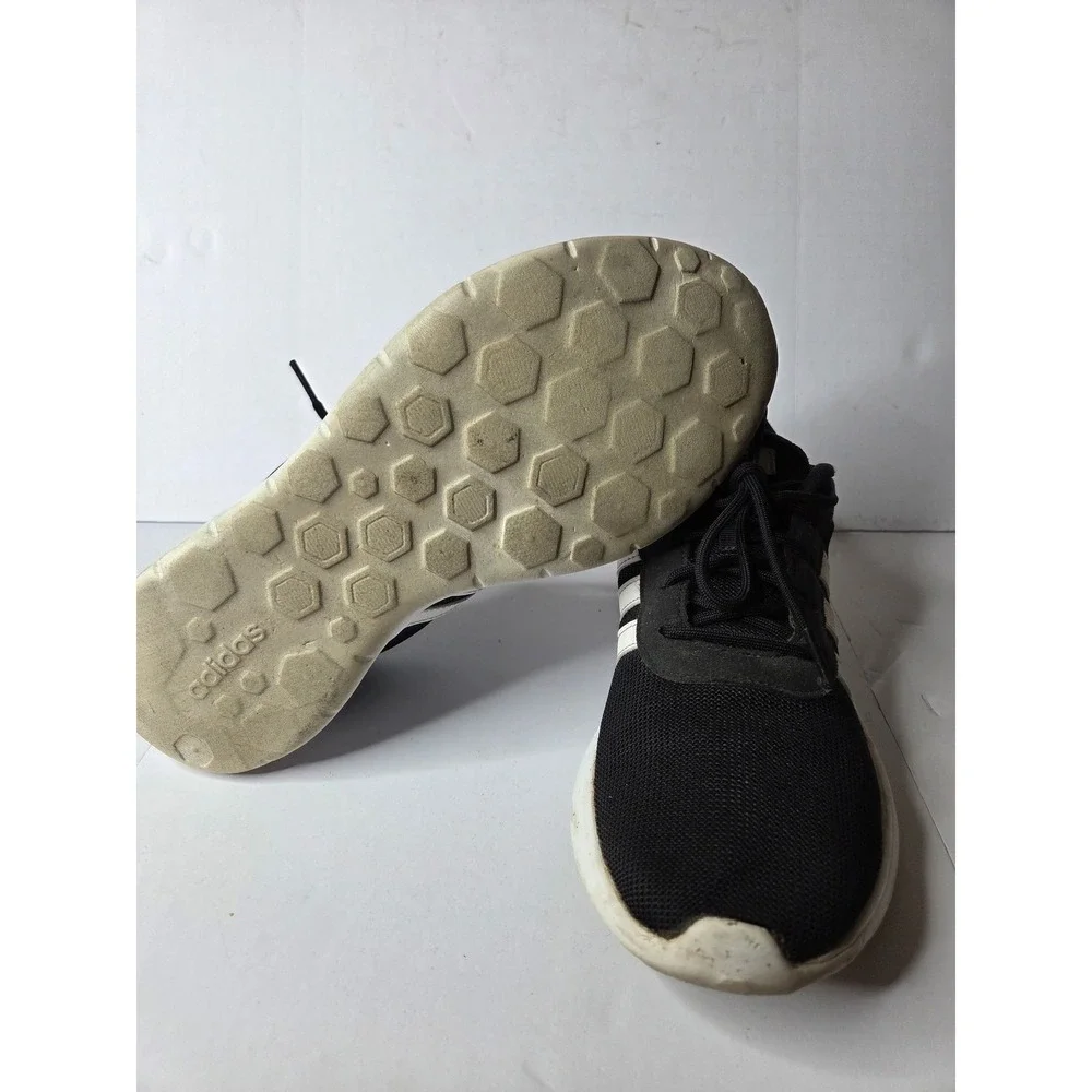 Adidas Lite Racer Mens Sneakers Black White DB0575‎ Size 9 Athletic Shoes
